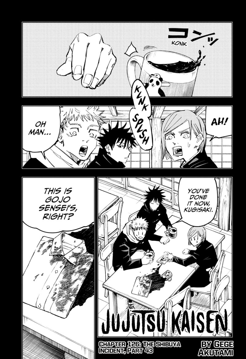 Jujutsu Kaisen Chapter 126 image 01